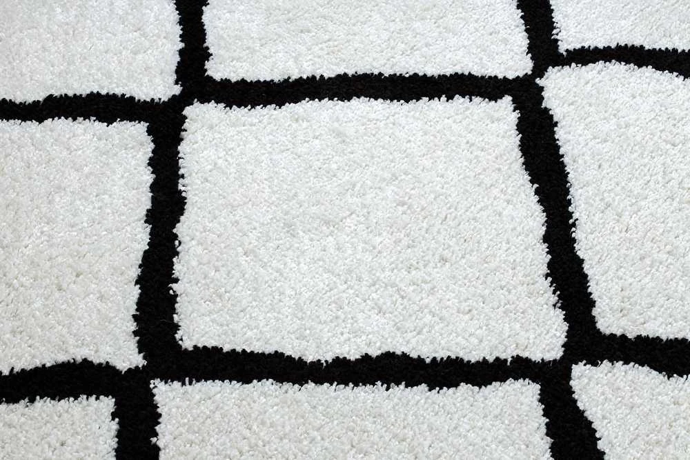 Carpet Kilimas WELBEN CROSS spalvos baltas stiliaus boho 70x200 Hakano