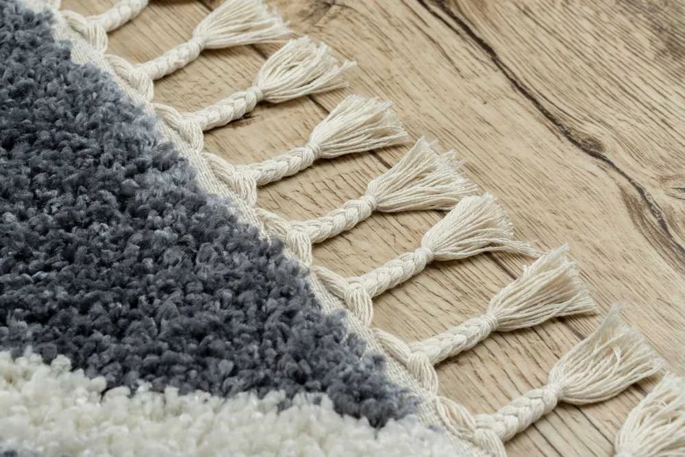 Carpet Kilimas WELBEN CROSS spalvotas grafito stiliaus skandinaviškas 70x250 Hakano
