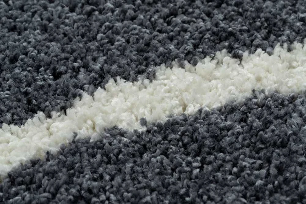 Carpet Kilimas WELBEN CROSS spalvotas grafito stiliaus skandinaviškas 80x300 Hakano