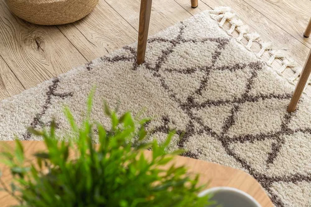 Carpet Kilimas WELBEN FEZ spalvos kreminio stiliaus actekų 60x300 Hakano