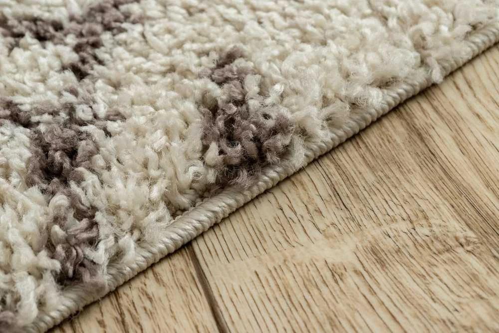 Carpet Kilimas WELBEN FEZ spalvos kreminio stiliaus actekų 60x200 Hakano