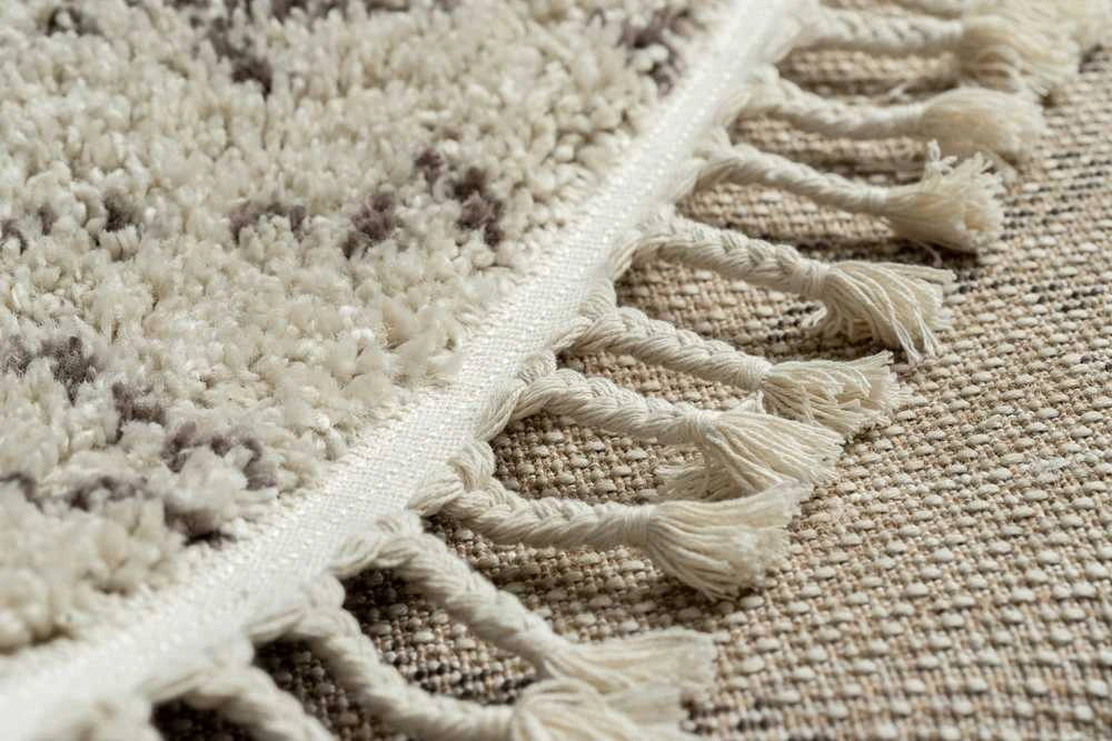 Carpet Kilimas WELBEN FEZ spalvos kreminio stiliaus actekų 60x200 Hakano