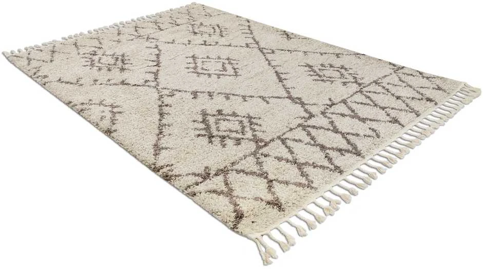 Carpet Kilimas WELBEN FEZ spalvos kreminio stiliaus actekų 70x250 Hakano