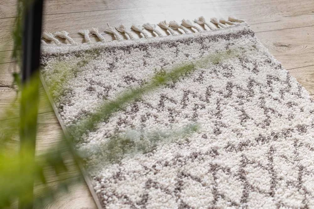 Carpet Kilimas WELBEN RABAT spalvos kreminio stiliaus actekų 80x250 Hakano
