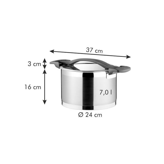 TESCOMA PUODAS SU DANGIU ULTIMA 24CM 7L
