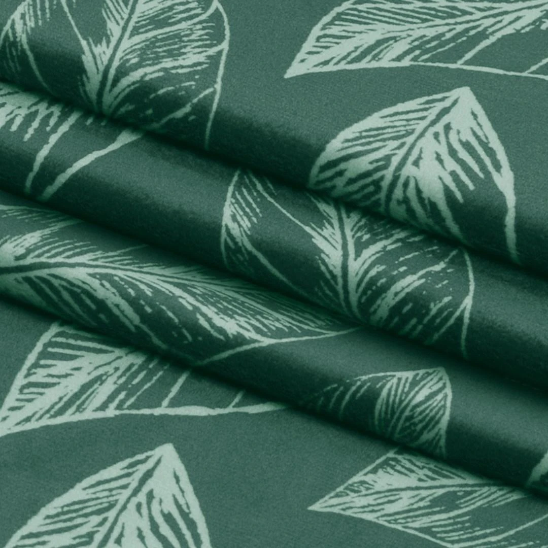 Curtain CALM spalva bottle žalias printed theme vegetable style classic sidabrinis eyelets velvet 140x250 ameliahome