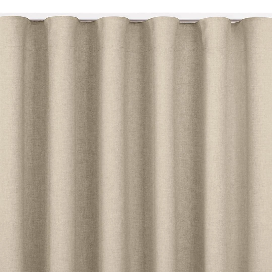 Homede Užuolaidos 150×270 smėlio spalvos Carmena