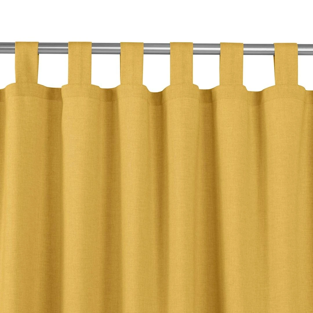 Homede Užuolaidos 140×300 garstyčių spalvos Carmena