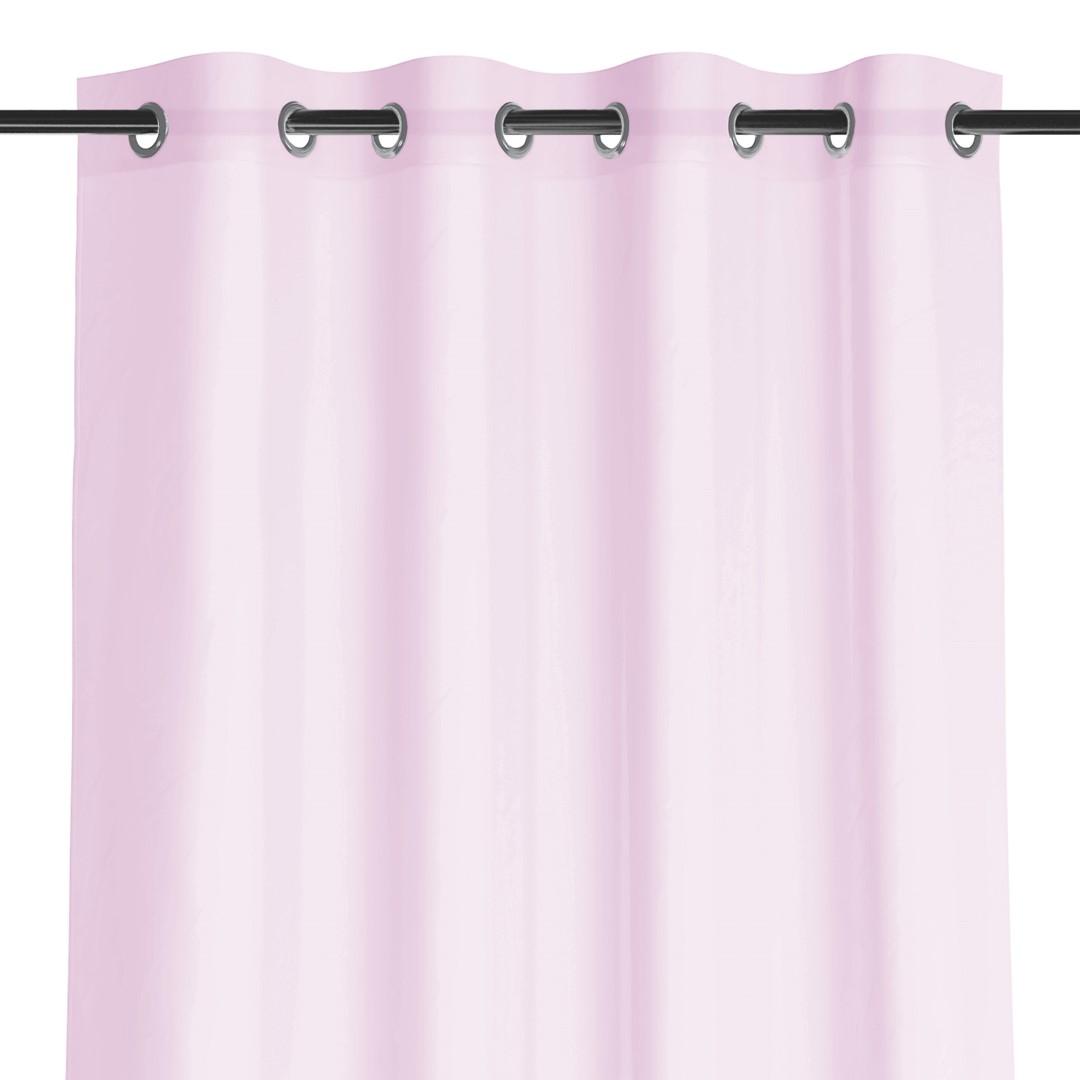 Rožinė užuolaida su kilpomis Lunare AmeliaHome 140 × 270 cm