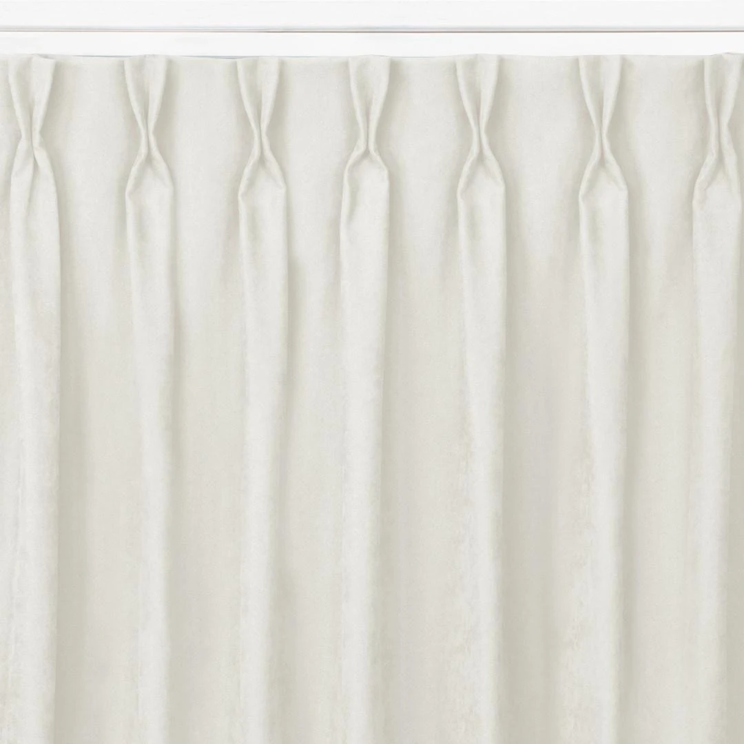 Homede Užuolaidos 140×300 kreminės Chenille Flex