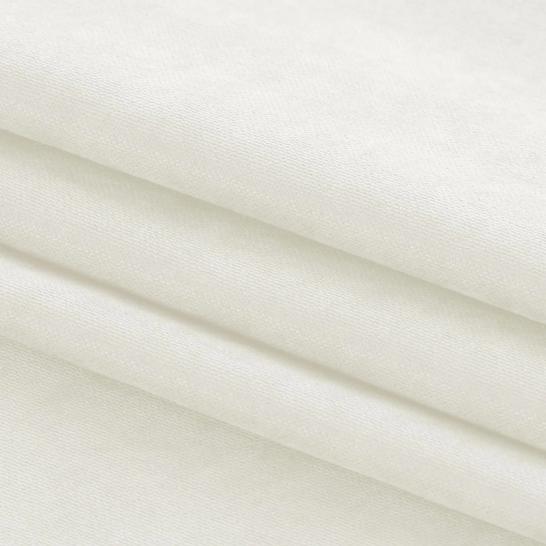 Homede Užuolaidos iš čenilės 140×300 cm kreminės spalvos