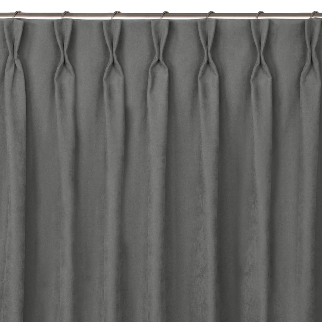 Homede Užuolaidos 220×300 pilkos CHENILLE FLEX