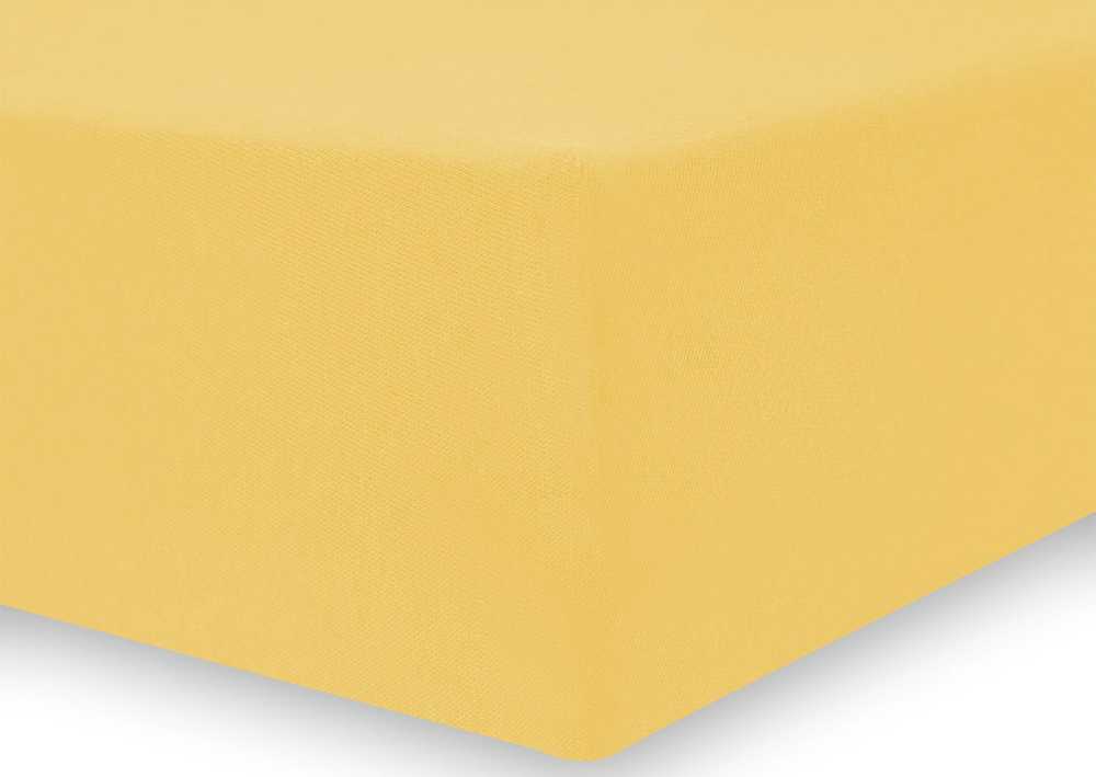 Paklodė DecoKing Amber 180-200x200+30 cm, spalva: geltona