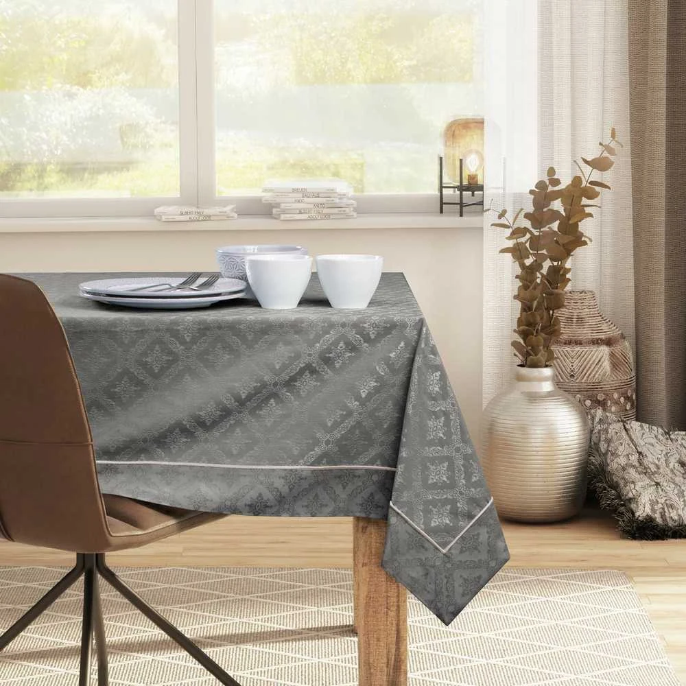 DecoKing Staltiesė 140×300 cm kakaos spalvos DK MAYA