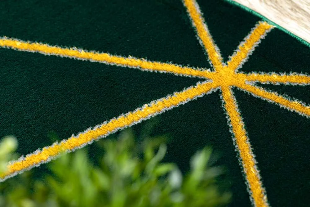 Kilimėlis apvalus ESTEMA GEOMETRIC spalvos buteliukas žalias 120 apskritimas Hakano