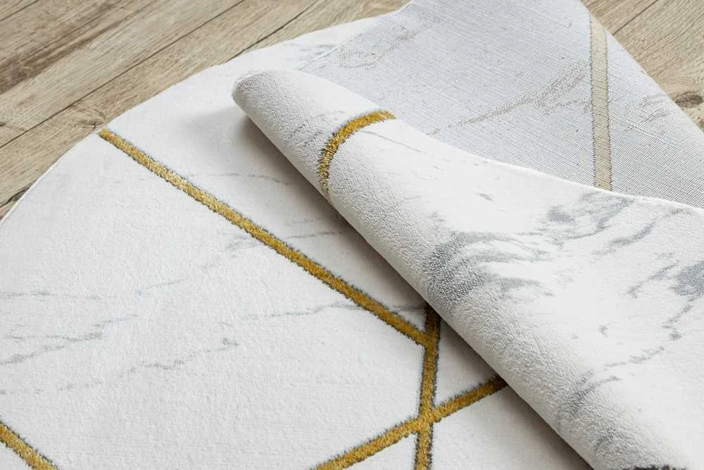 Kilimėlis apvalus ESTEMA MARBLEGEO spalvos kreminis 120 apskritimas Hakano
