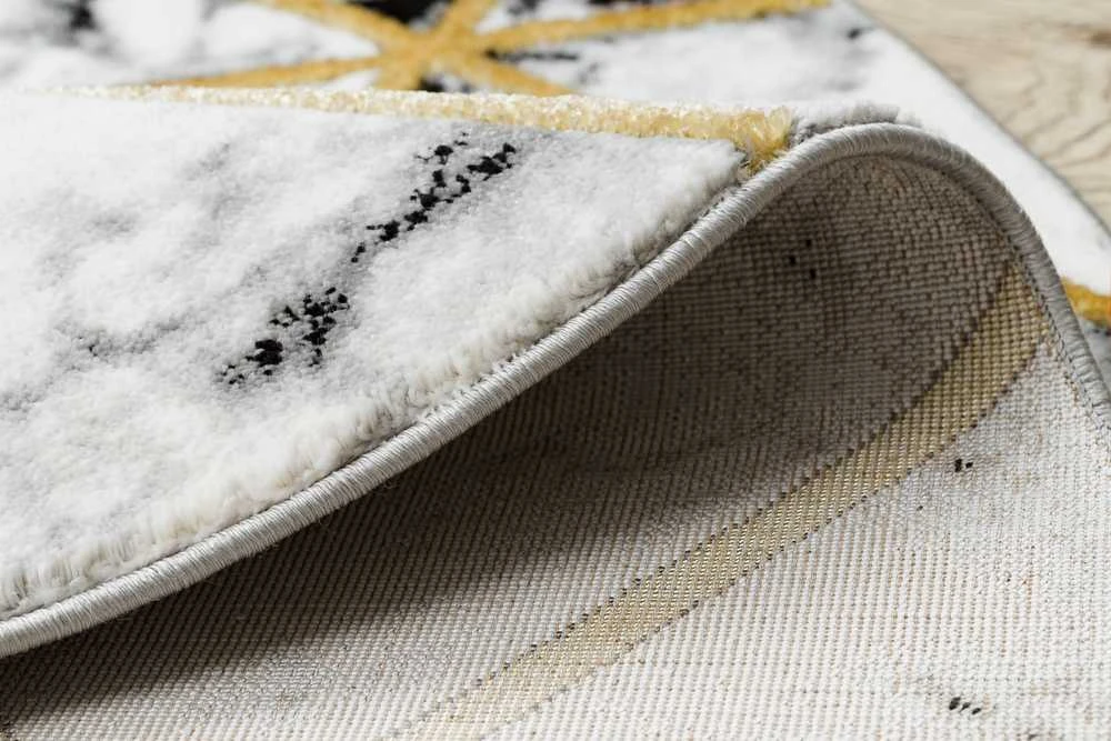 Kilimėlis apvalus ESTEMA MARBLETRIANGLES spalva juoda 160 apskritimas Hakano