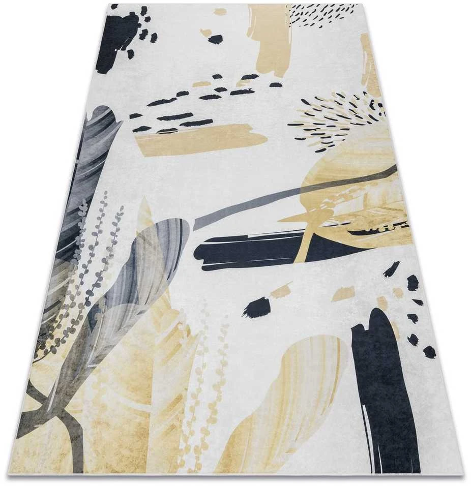 Style Kilimėlis ARLEN ABSTRACT1 spalva balta stilius abstraktus 160x220 Hakano