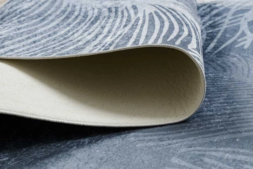 Style Kilimėlis ARLEN FEATHERS mėlynos spalvos boho stiliaus 120x170 Hakano