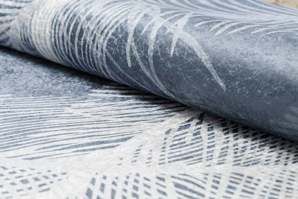 Style Kilimėlis ARLEN FEATHERS mėlynos spalvos boho stiliaus 120x170 Hakano