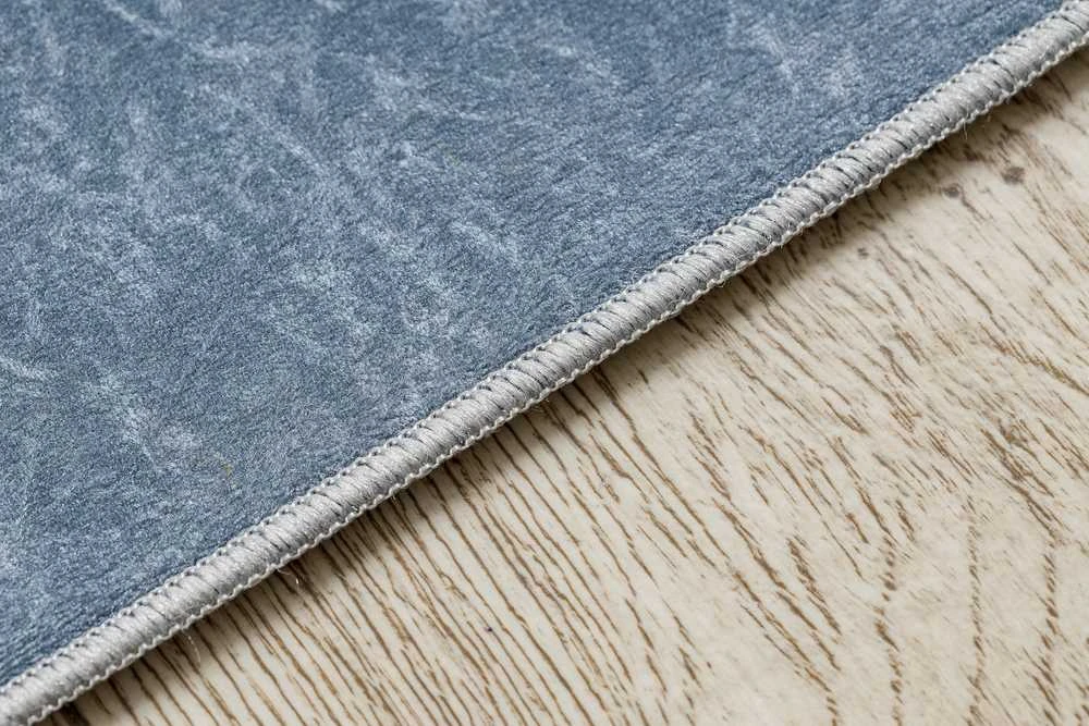 Style Kilimėlis ARLEN FEATHERS mėlynos spalvos boho stiliaus 120x170 Hakano