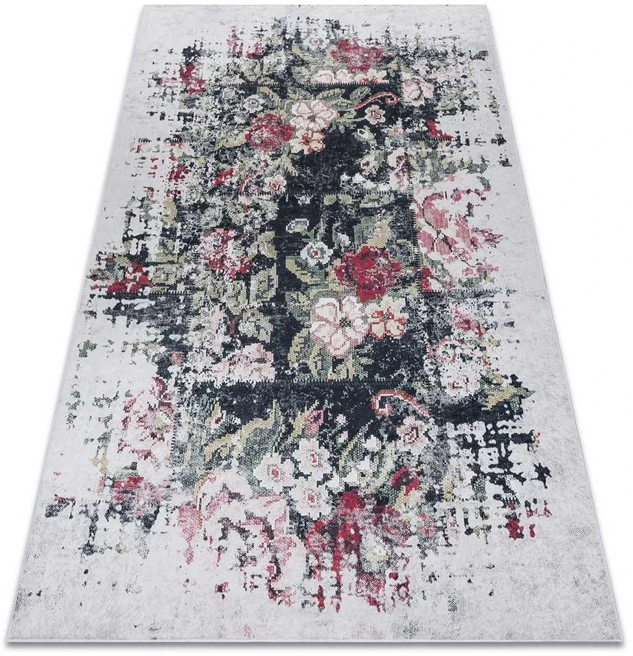 Style Kilimėlis ARLEN FLOWERS baltos spalvos stiliaus abstraktus 160x220 Hakano