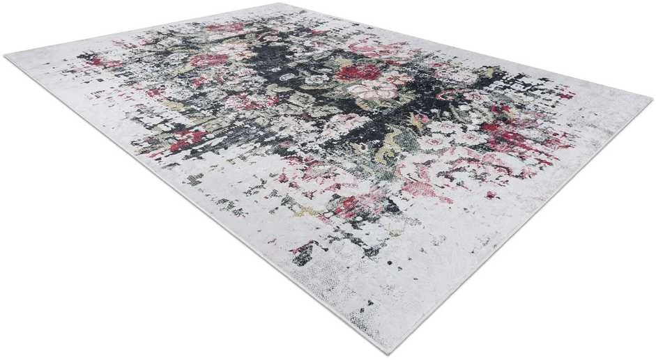 Style Kilimėlis ARLEN FLOWERS baltos spalvos stiliaus abstraktus 160x220 Hakano