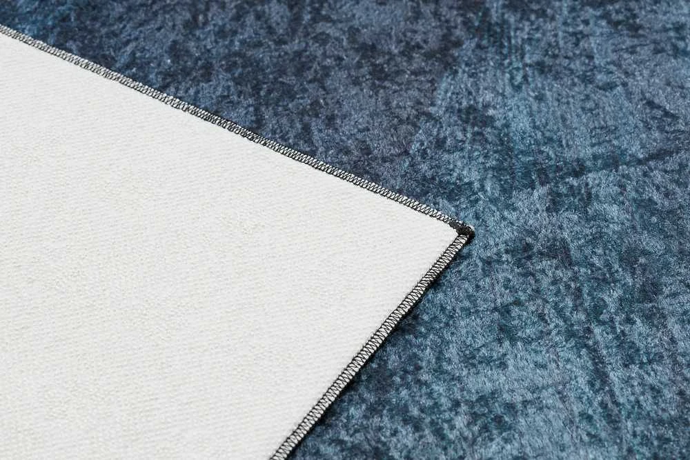 Style Kilimas ARLEN LEAVES spalvos tamsiai glamour stiliaus tropinis 80x150 Hakano