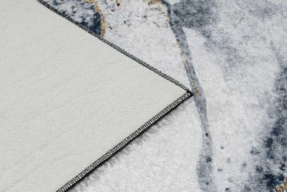 Style Kilimėlis ARLEN MARBLE1 juodos spalvos glamour stiliaus glamour 120x170 Hakano