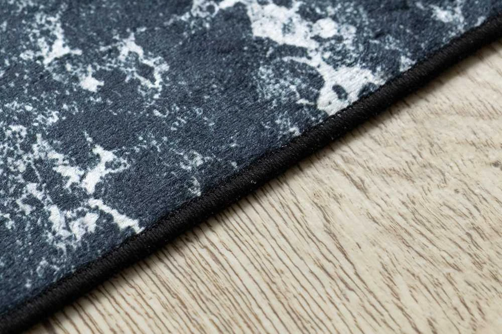 Style Kilimėlis ARLEN MARBLE1 juodos spalvos glamour stiliaus glamour 160x220 Hakano