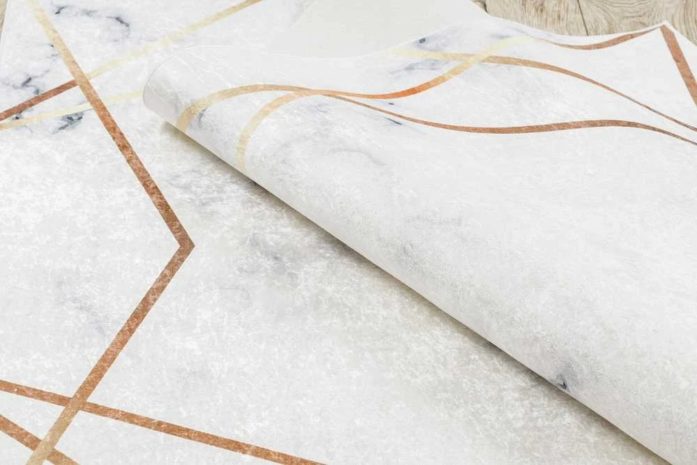 Style Kilimėlis ARLEN MARBLE3 spalva balta glamour stiliaus glamour 80x150 Hakano