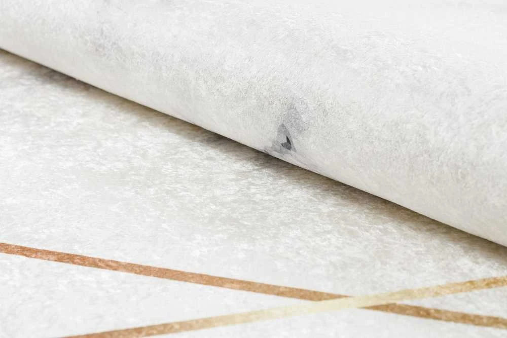 Style Kilimėlis ARLEN MARBLE3 baltos spalvos glamour stiliaus glamour 120x170 Hakano