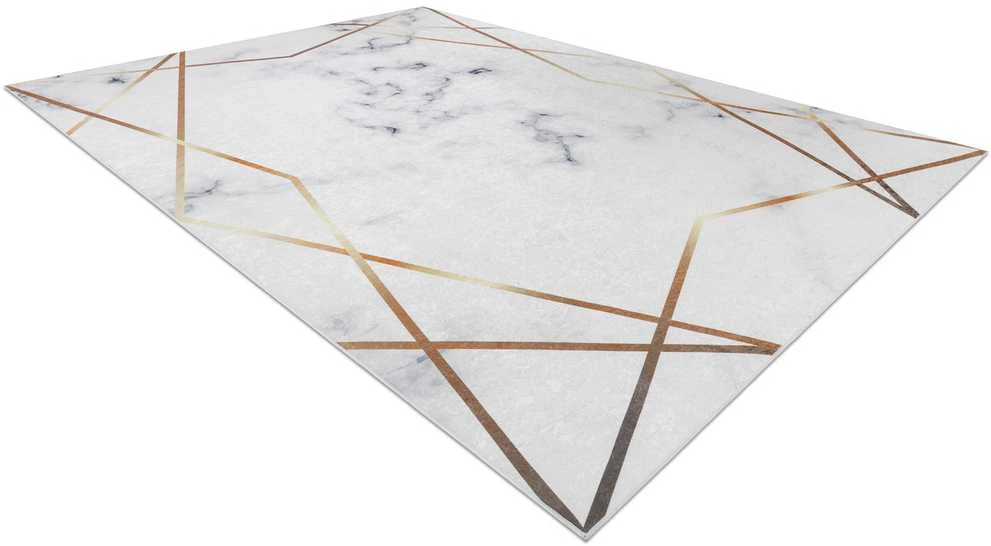 Style Kilimėlis ARLEN MARBLE3 spalva balta glamour stiliaus glamour 80x150 Hakano