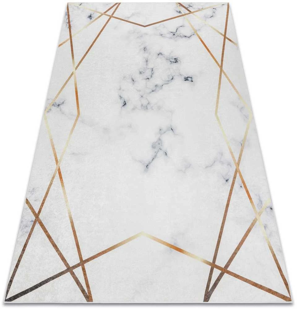 Style Kilimėlis ARLEN MARBLE3 spalva balta glamour stiliaus glamour 80x150 Hakano