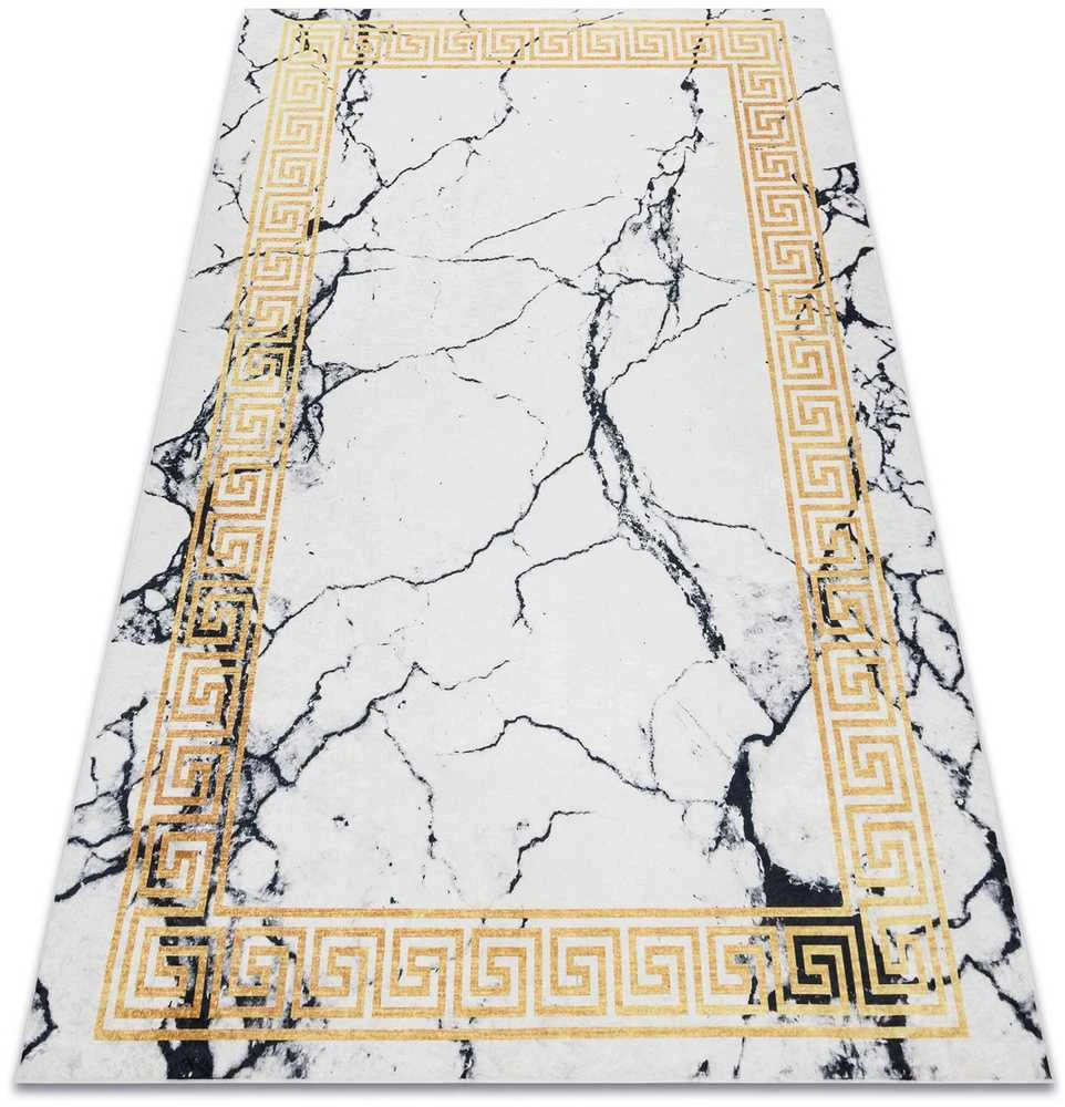 Style Kilimėlis ARLEN MARBLE4 spalva balta glamour stiliaus glamour 160x220 Hakano