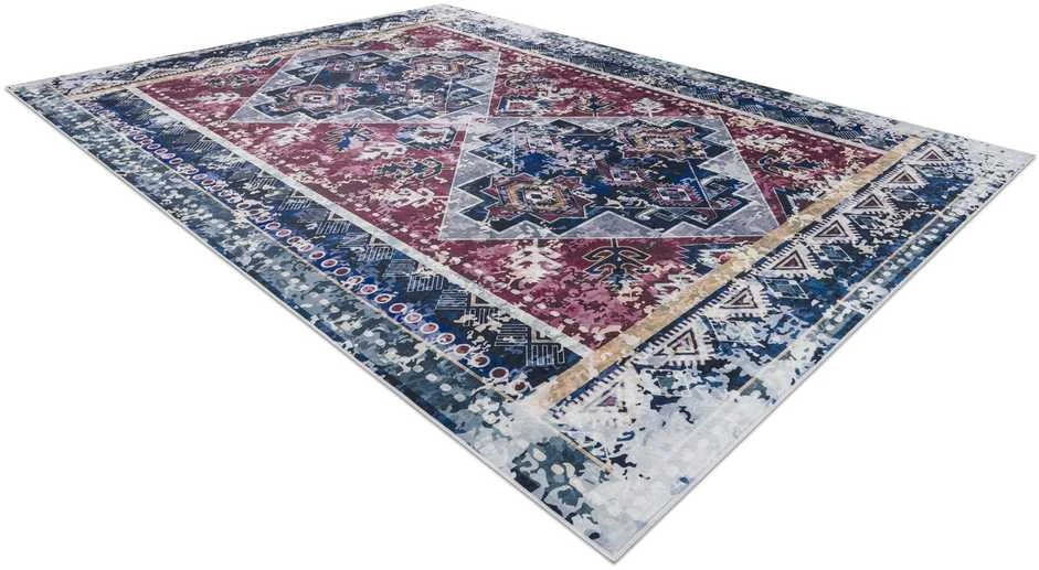 Vintage ARLEN ORIENTAL kilimas, tamsiai mėlynas, vintažinio stiliaus, 120x170, Hakano