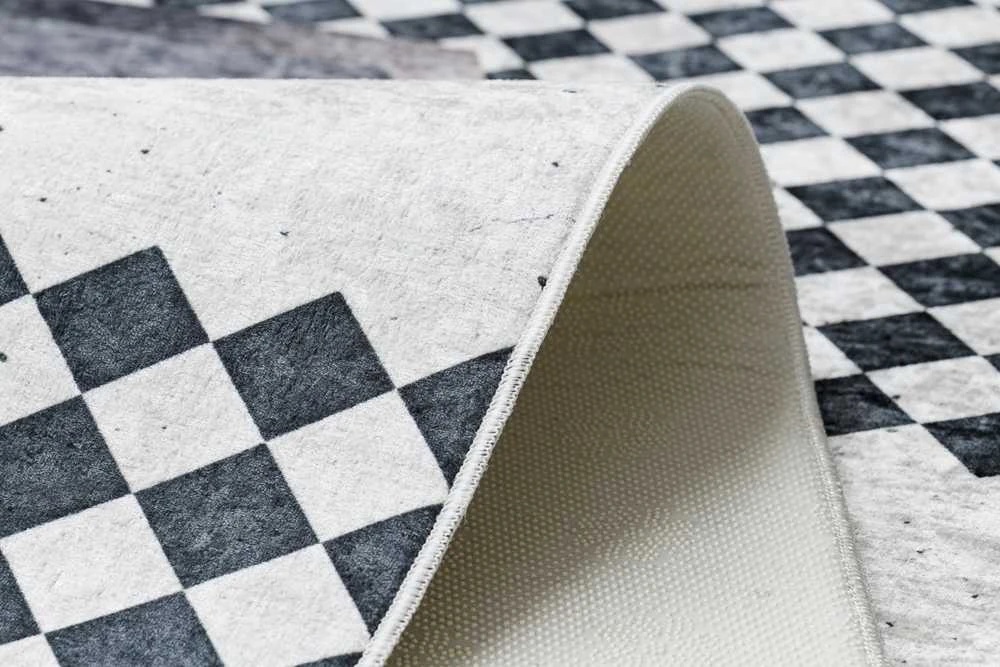Style Kilimėlis ARLEN RHOMBUS spalvos baltas stiliaus actekas 120x170 Hakano
