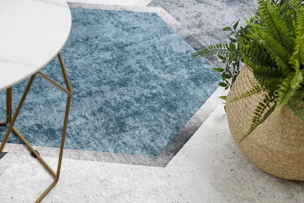 Style Kilimėlis ARLEN RHOMBUS spalvos baltas stiliaus actekas 120x170 Hakano