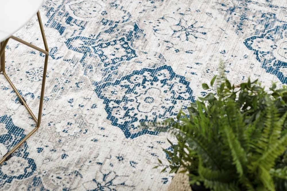 Kilimėlis ARLEN ROSETTE2 spalvos smėlio spalvos vintage 160x220 Hakano