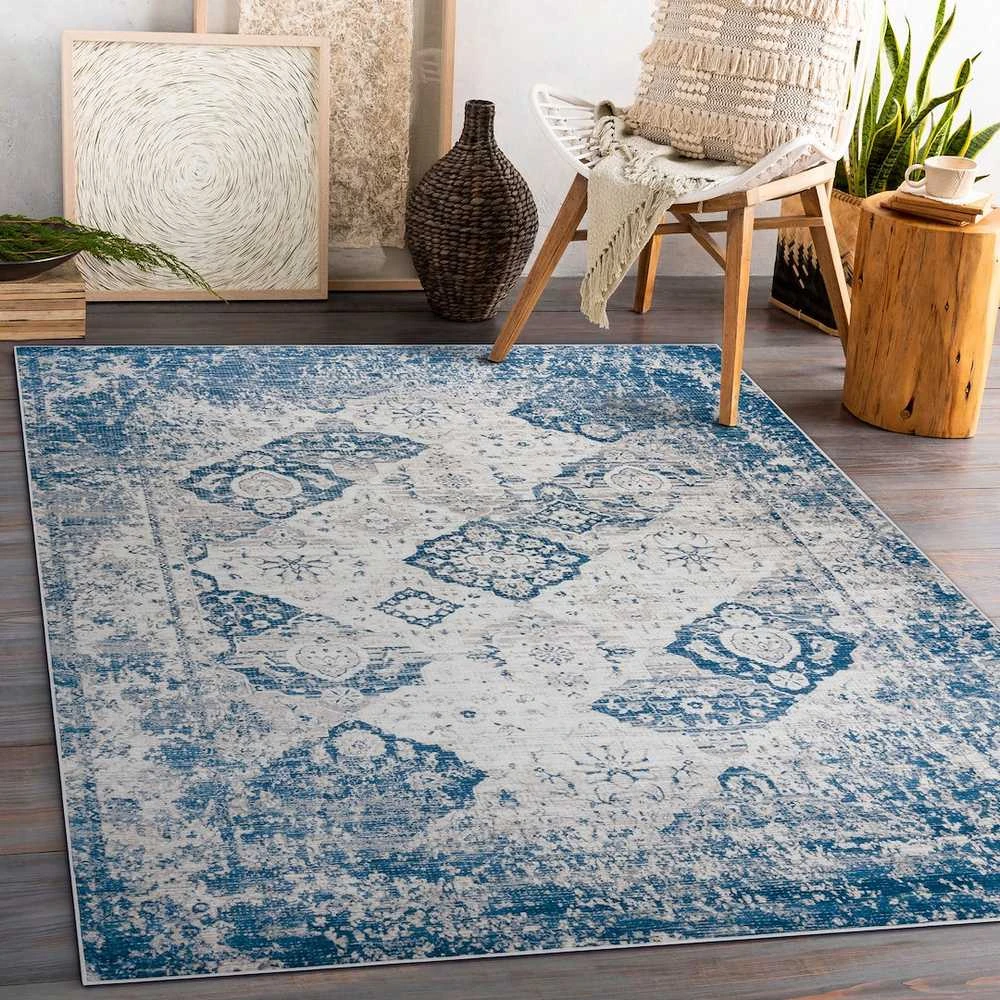 Kilimėlis ARLEN ROSETTE2 spalvos smėlio spalvos vintage 160x220 Hakano