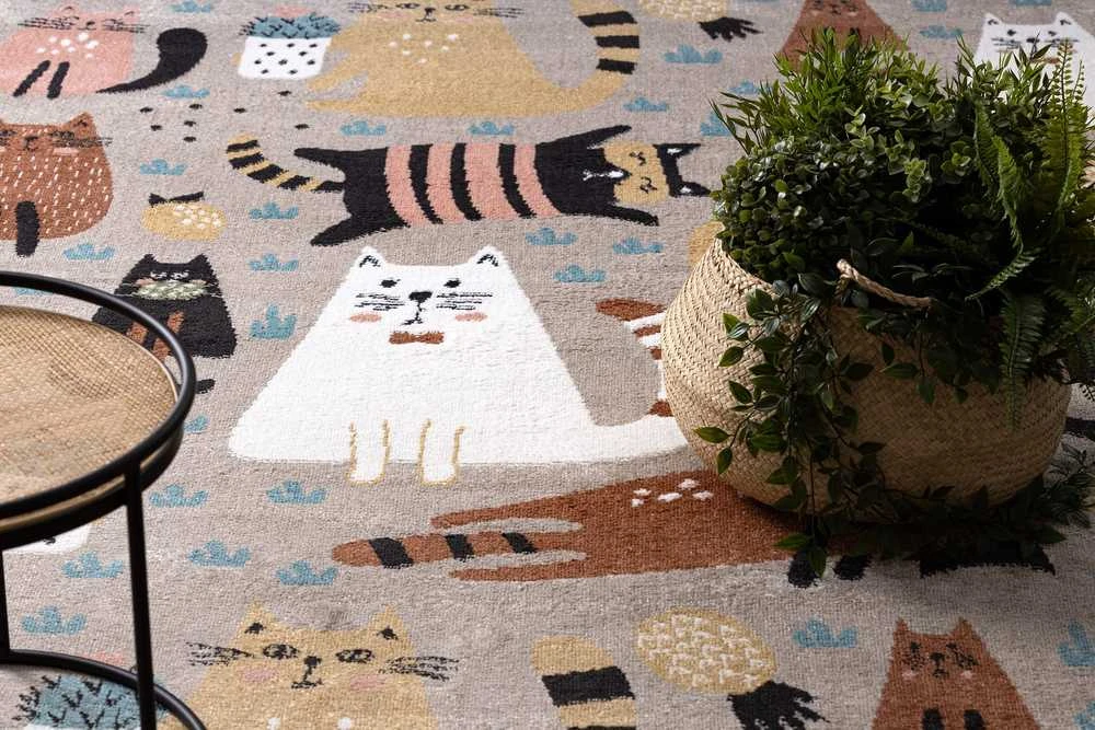 Kilimėlis BEO KITTENS smėlio spalvos 120x170 Hakano
