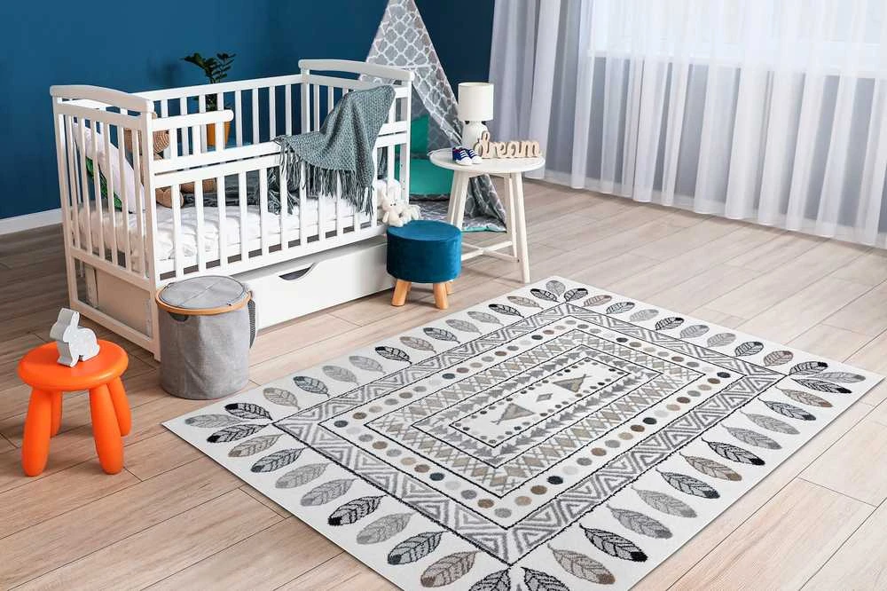 Kilimėlis BEO TEEPEE spalvos kreminis 120x170 Hakano