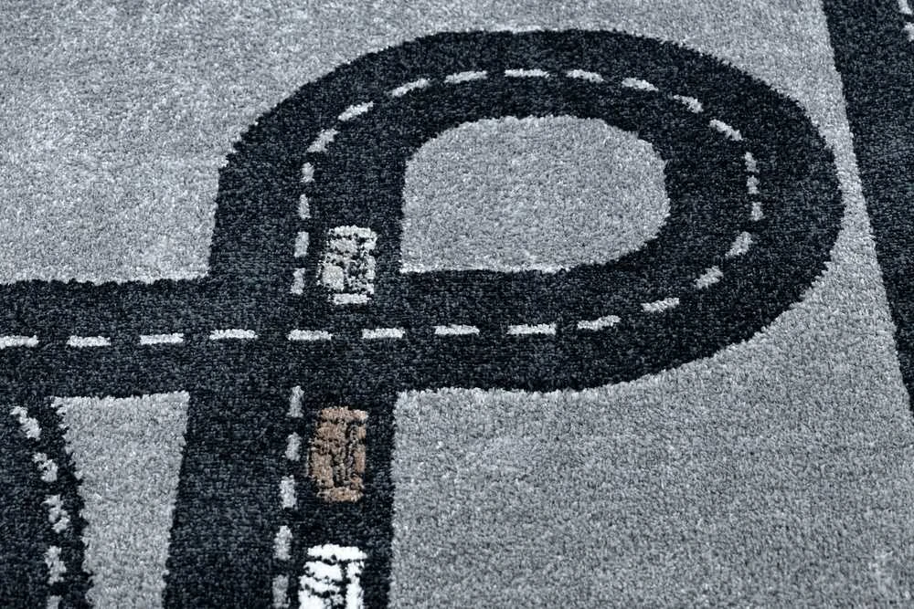 Rug BEO TRACK color pilka 120x170 Hakano