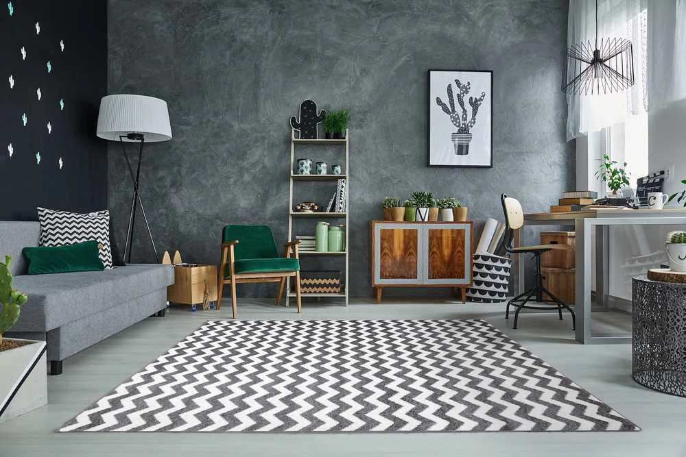 Rug ESMESA ZIGZAK color pilka 80x150 Hakano
