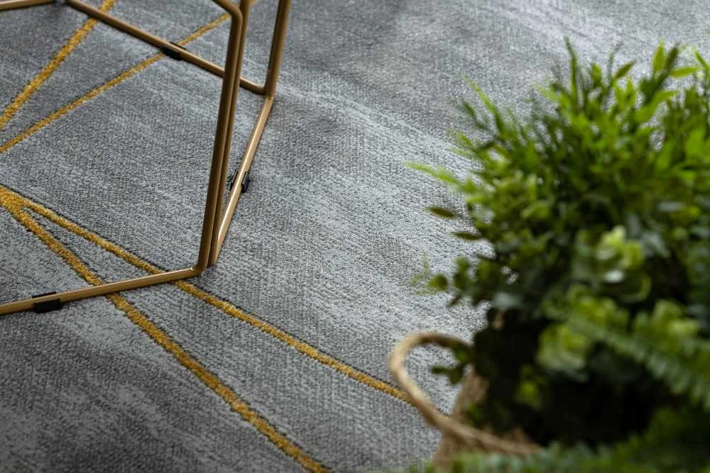 Rug ESTEMA MARBLE 2 color pilka 160x220 Hakano