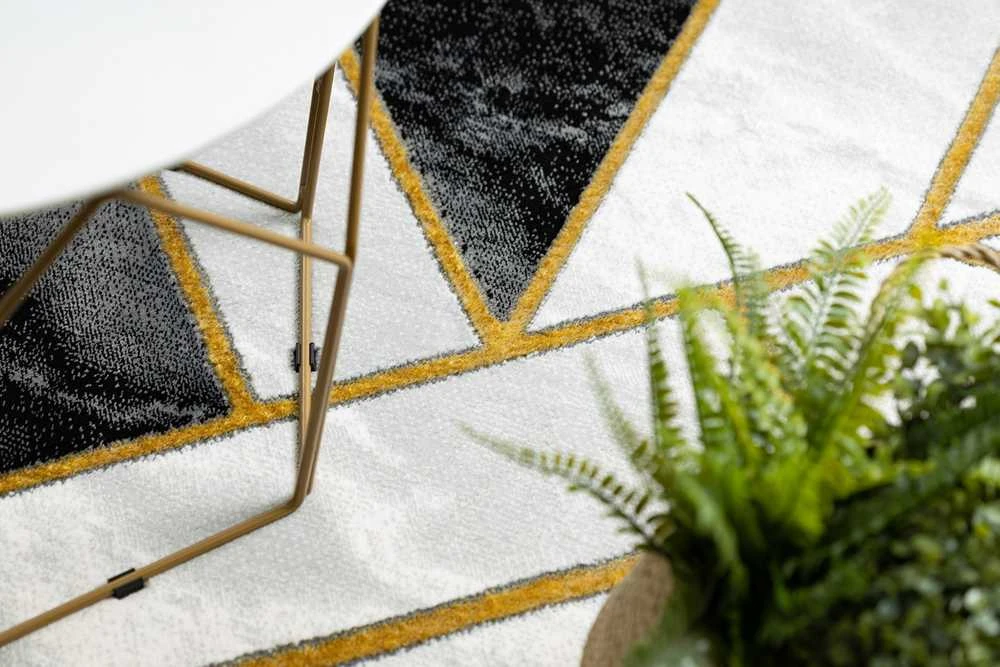 Kilimėlis ESTEMA MARBLE 3 spalvų juodas 140x190 Hakano