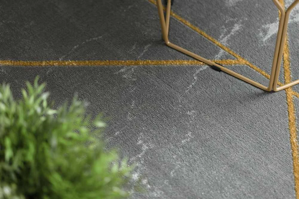 Kilimėlis ESTEMA MARBLEGEO spalvotas grafitas 120x170 Hakano
