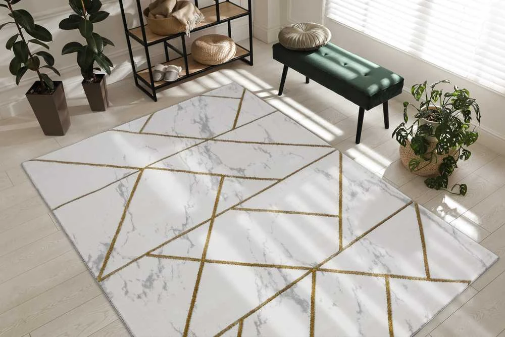 Kilimėlis ESTEMA MARBLEGEO spalvos kreminis 120x170 Hakano