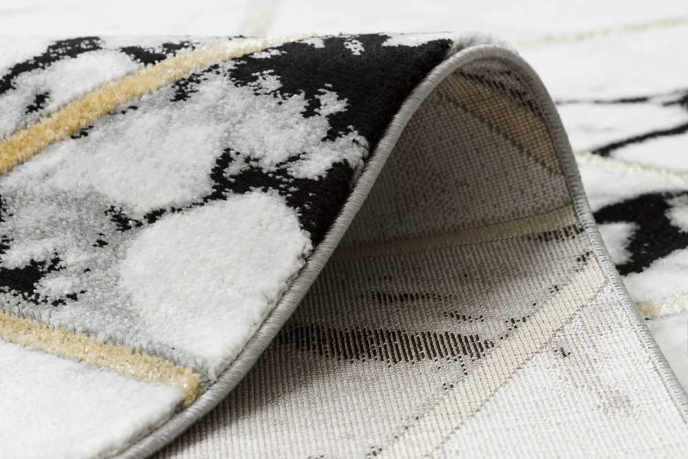 Kilimėlis ESTEMA MARBLETRIANGLES spalva juoda 80x150 Hakano