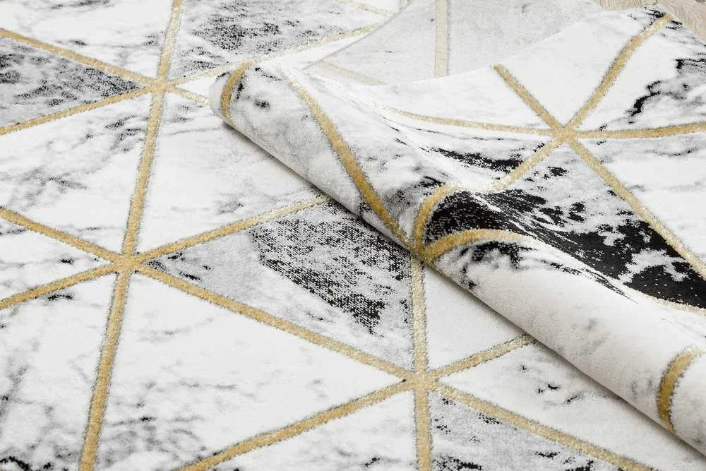 Kilimėlis ESTEMA MARBLETRIANGLES spalva juoda 80x150 Hakano